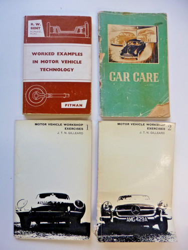 Vintage car care - care, motor