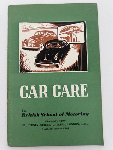 Bsm car care - c.1960, +